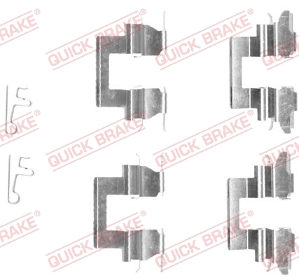 Accessory Kit, disc brake pad